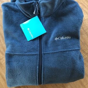 Men’s Blue Columbia NWT Size 2XT Zip Up